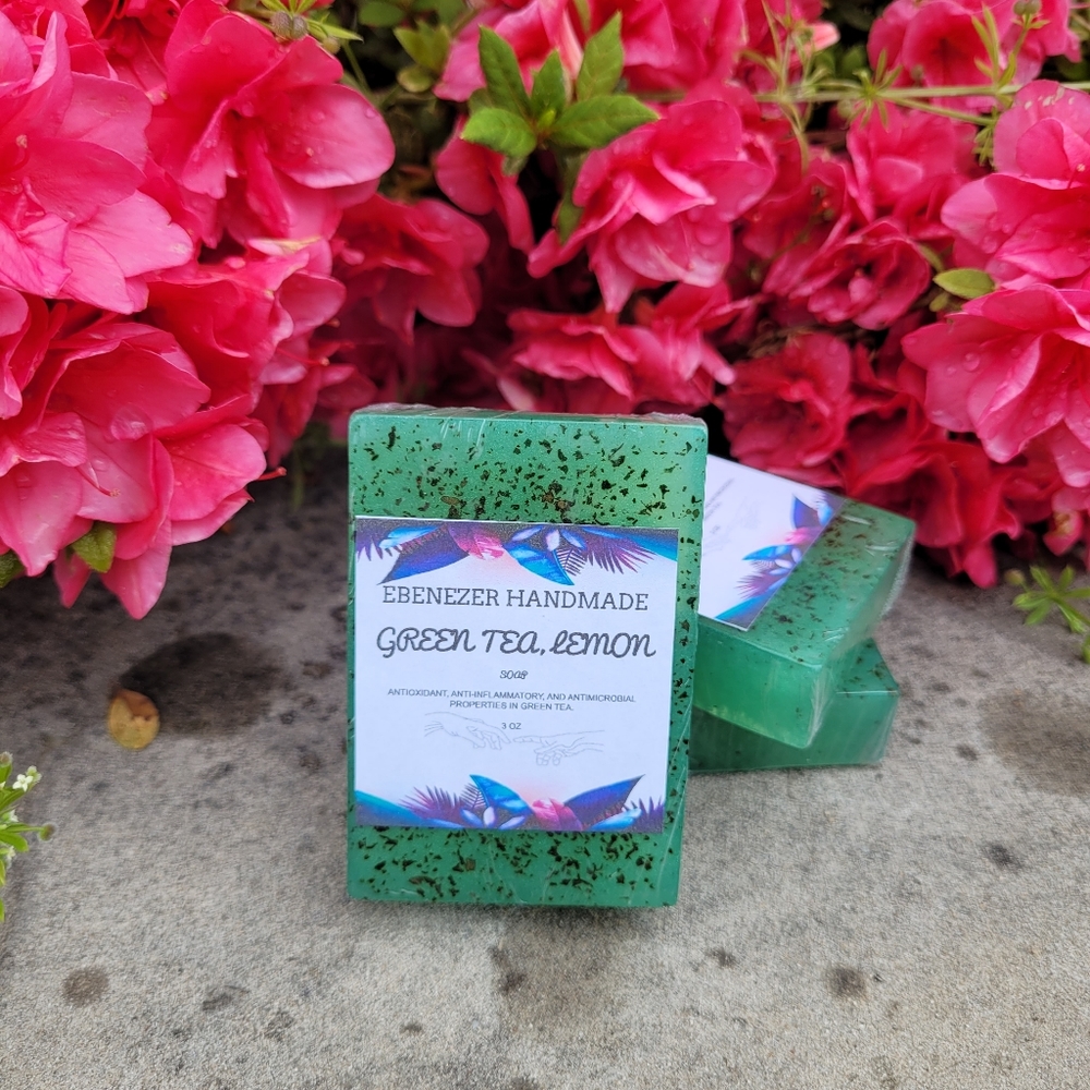 Handmade Soap Green tea Lemon